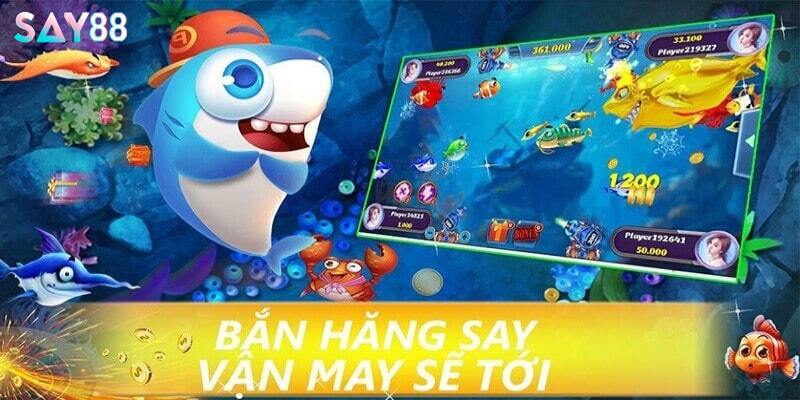 Bắn cá tiểu tiên cá Say88 với nhiều thưởng khủng